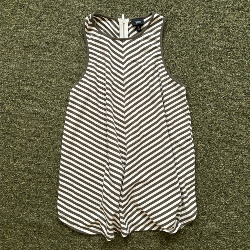 High Neck Mossimo Striped Tank